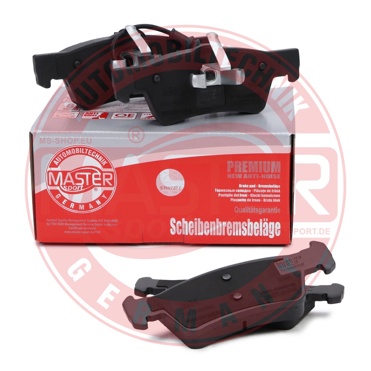 Placute frana MASTERSPORT GERMANY 13046072182N-SET-MS